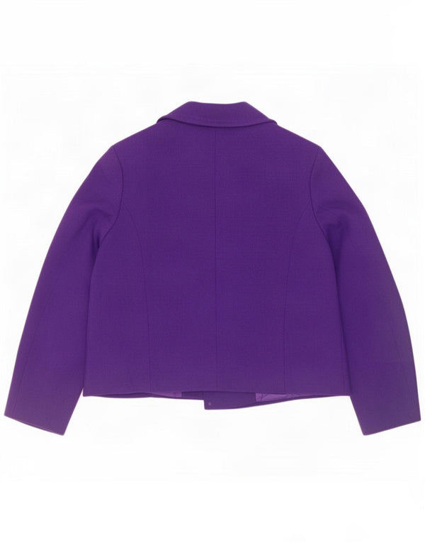 Marks & Spencer Chaquetón extragrande para mujer Reino Unido 46 Grande Púrpura