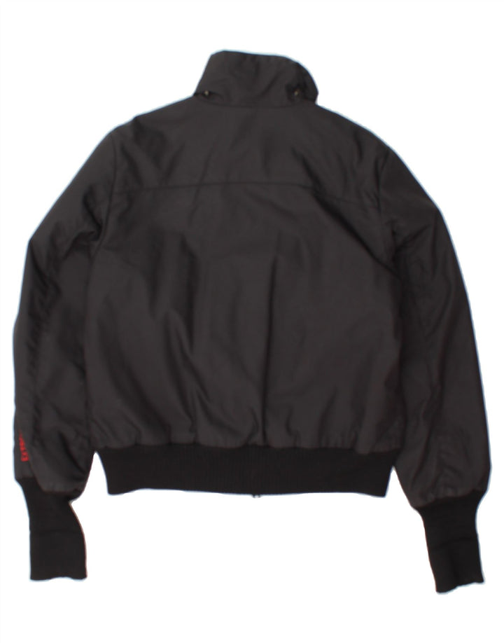 CAPE HORN Womens Bomber Jacket UK 16 Large Black Vintage Cape Horn and Second-Hand Cape Horn from Messina Hembry 