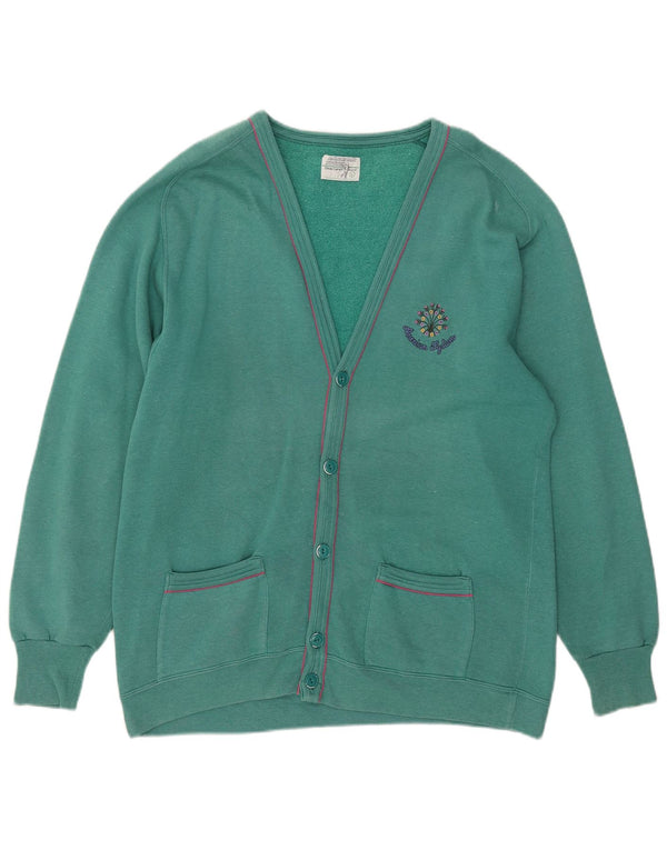 American System Chándal para Hombre Chaqueta Superior Grande Algodón Verde