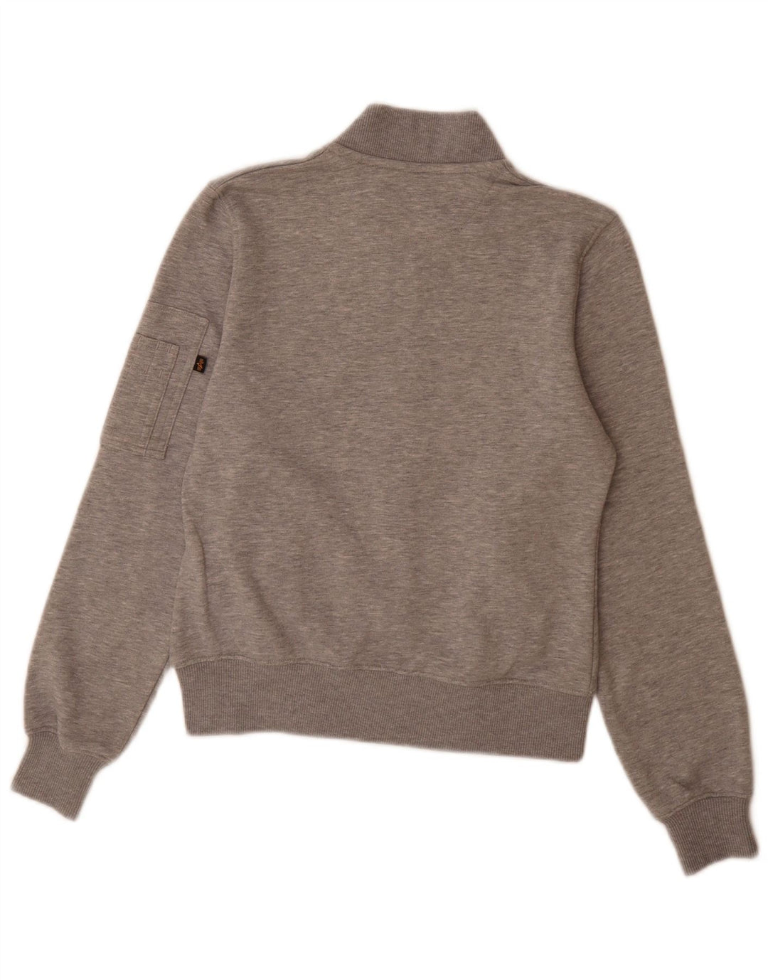 Alpha Industries Chaqueta de chándal para hombre XS Algodón moteado gris