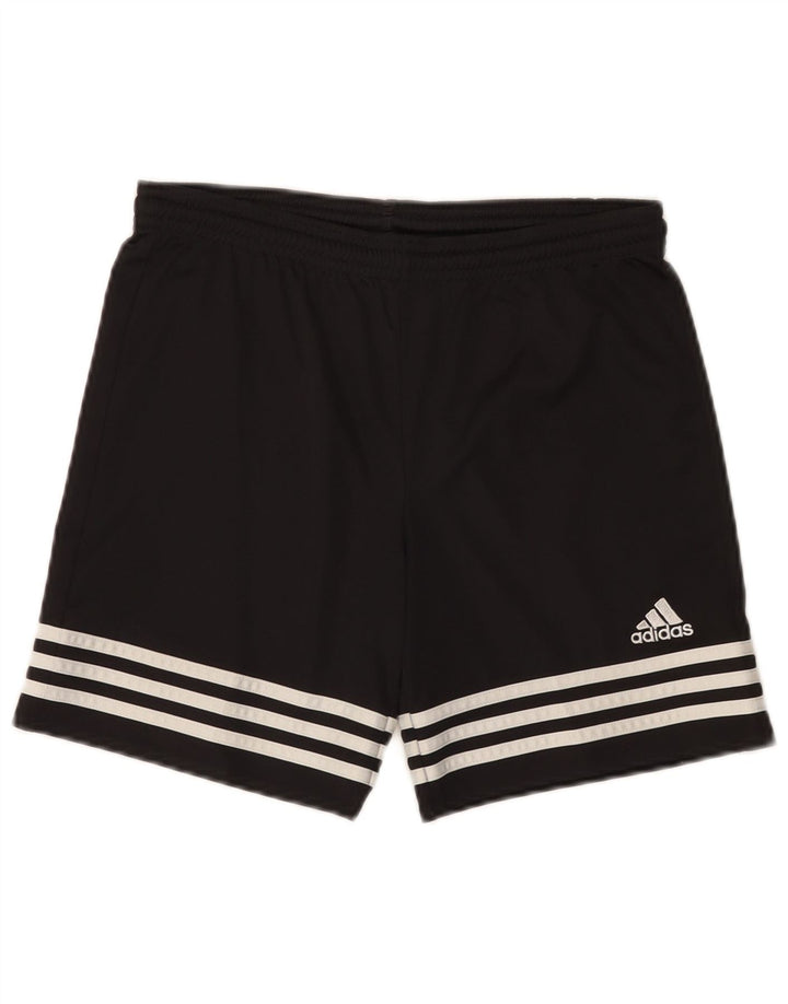 Adidas Boys Climalite Sport Shorts 12-13 años Grande Negro Poliéster
