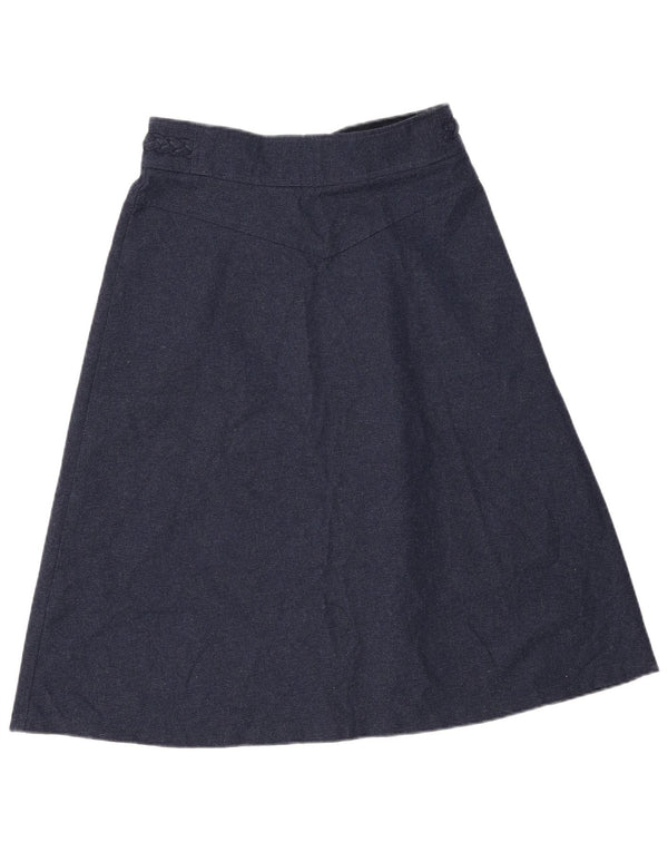 Falda Brugi Mujer Acampanada W30 Medio Azul Marino Poliéster