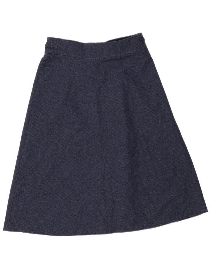 Falda Brugi Mujer Acampanada W30 Medio Azul Marino Poliéster
