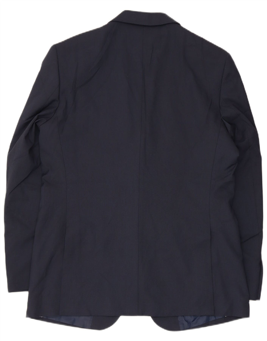 Marks & Spencer Chaqueta tipo blazer de 2 botones para hombre UK 40 Grande Poliéster azul marino