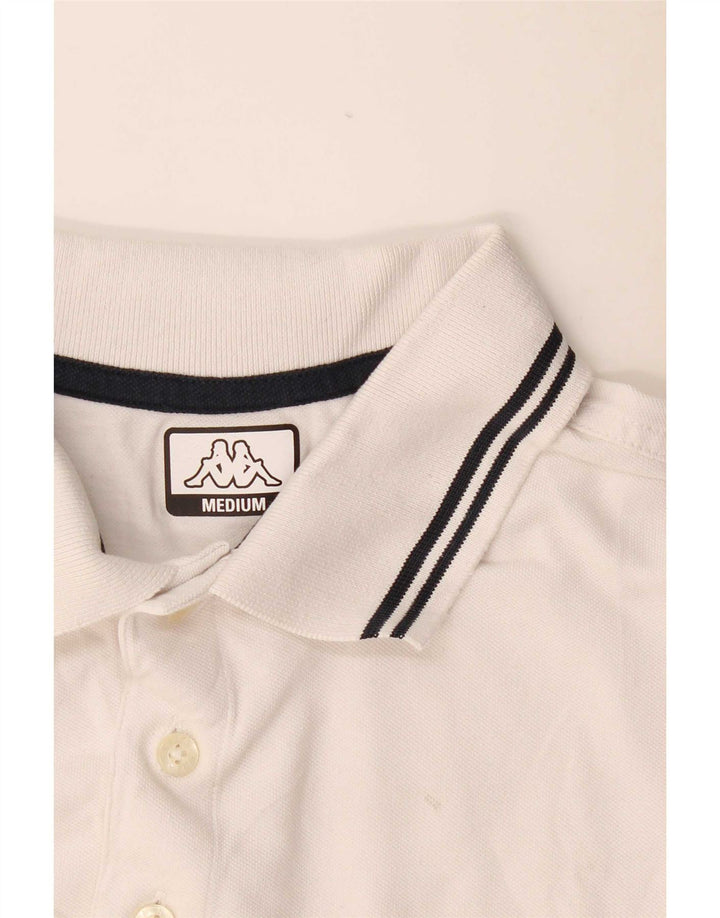 KAPPA Polo Hombre Algodón Blanco Mediano