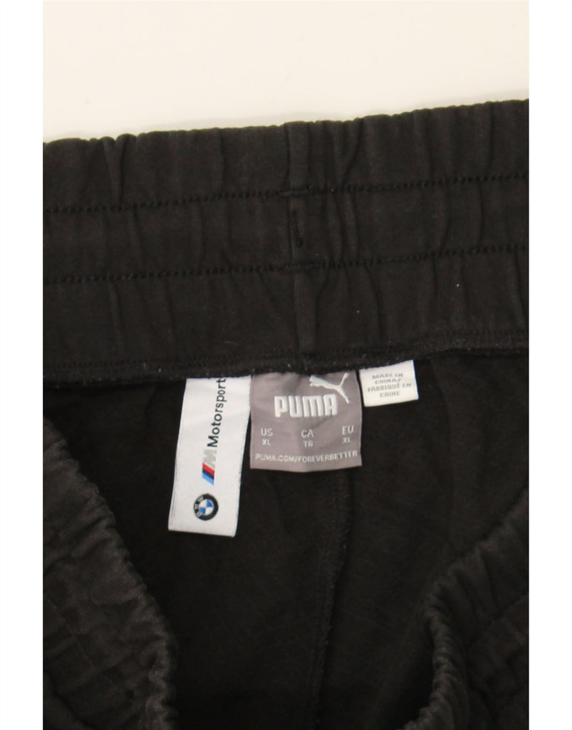 PUMA Womens BMW Motorsport Tracksuit Trousers Joggers UK 18 XL  Black Vintage Puma and Second-Hand Puma from Messina Hembry 
