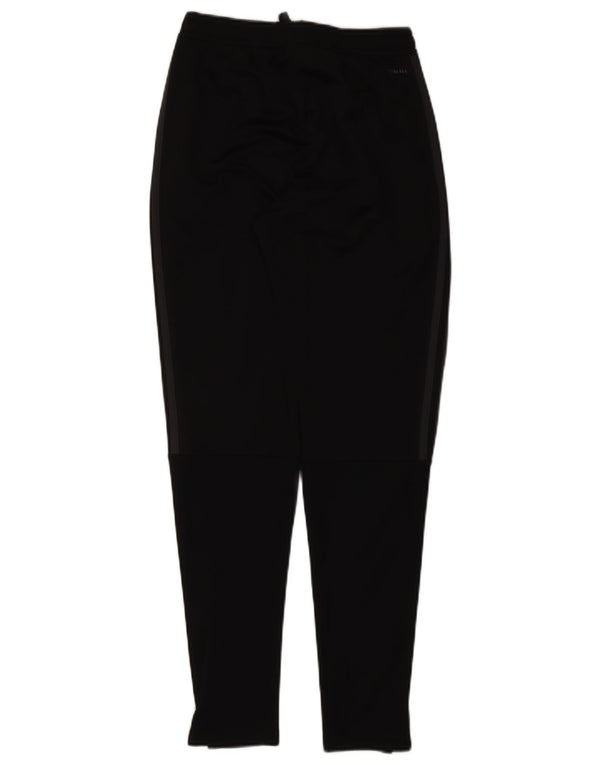 Adidas Mens Climalite Chándal Pantalones Pequeños Negro Poliéster