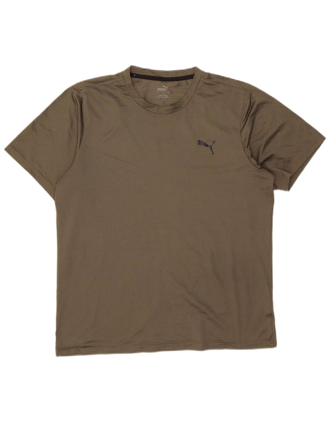 Camiseta Puma Hombre Top Large Caqui Poliéster
