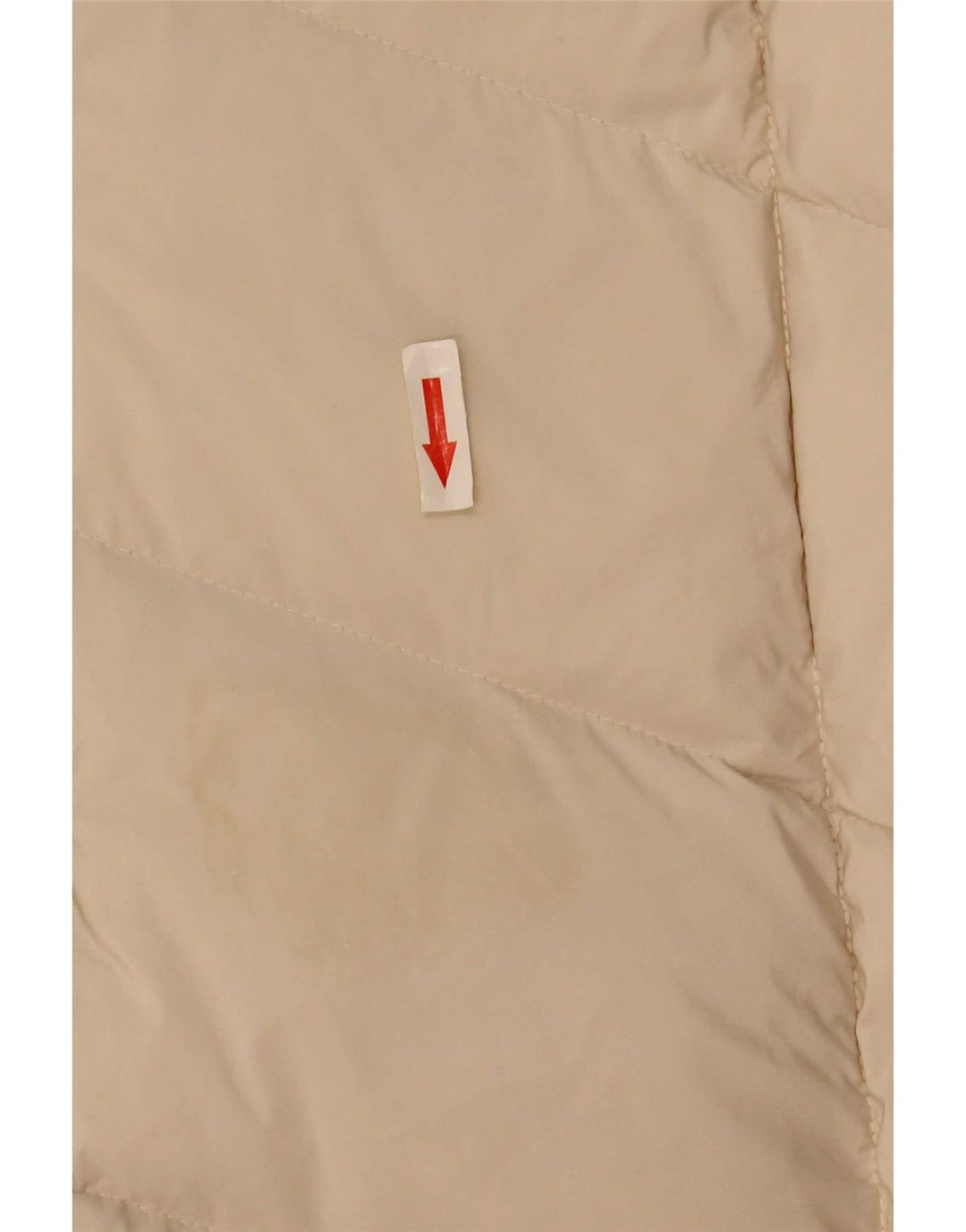 MOTIVI Abrigo acolchado con capucha para mujer UK 12 Poliéster beige medio