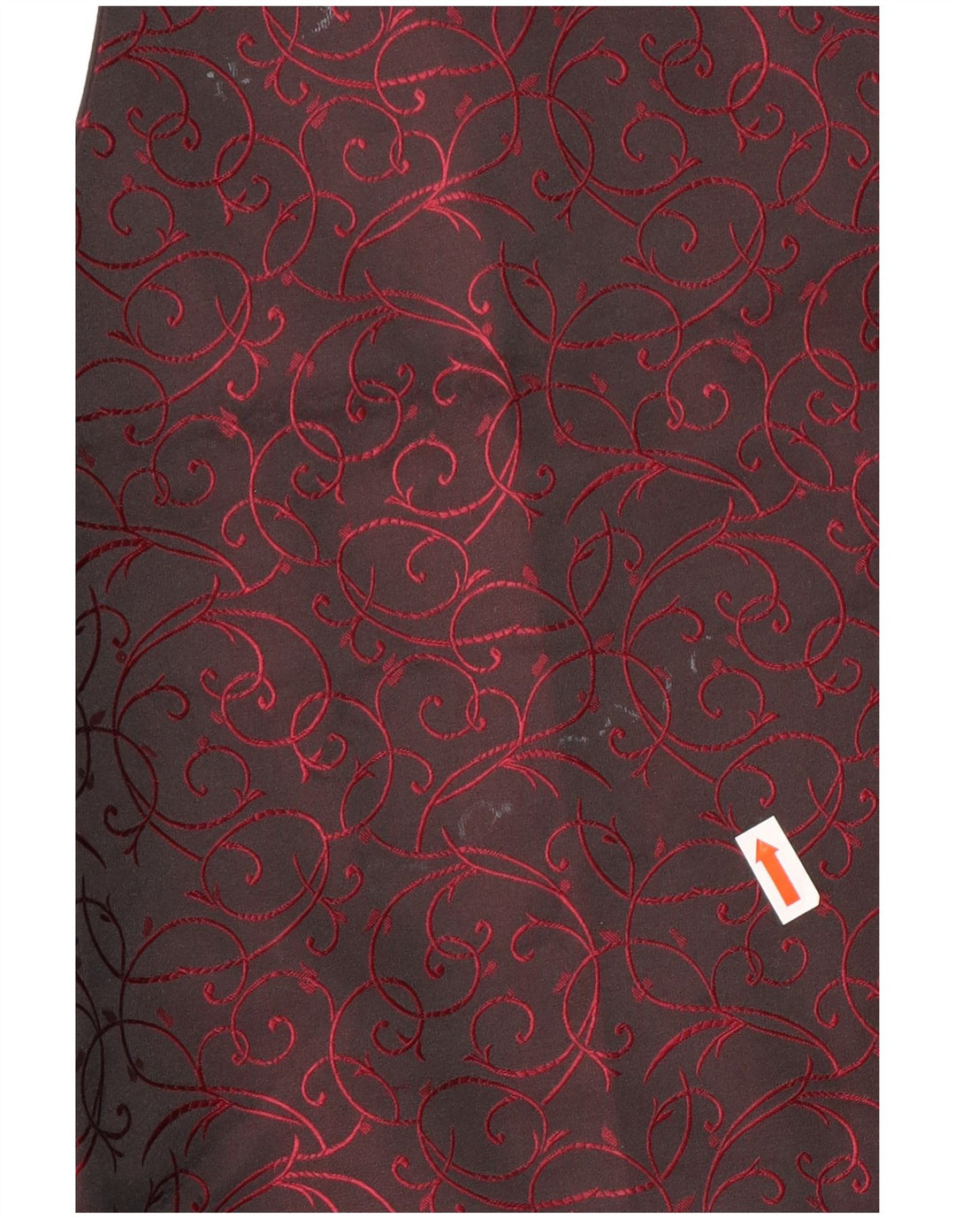 Chaleco vintage para mujer EU 38 Medio Negro Paisley Poliéster