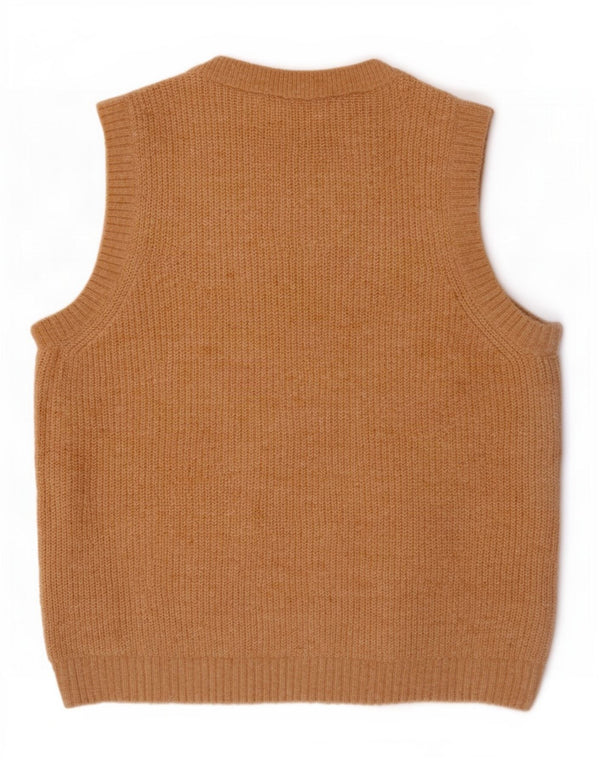 Marks & Spencer - Camiseta sin mangas para mujer (talla 40), color beige medio, acrílico