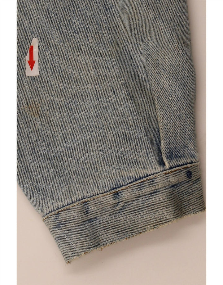 El Charro Chaqueta Vaquera Hombre UK 42 XL Algodón Azul