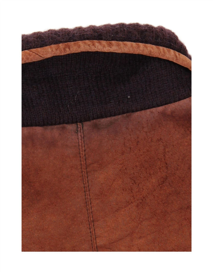 C&A Chaqueta bomber de punto para hombre, talla mediana, multicolor, Fair Isle
