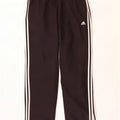 Adidas - Pantalón de chándal Climalite para hombre, talla grande, poliéster negro