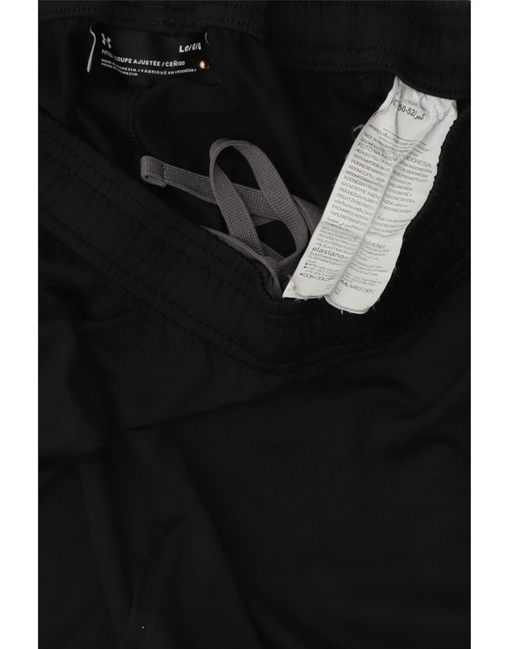 Pantalón de chándal Under Armour Hombre Grande Poliéster negro