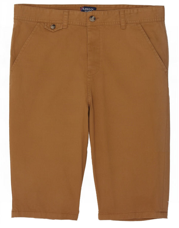 Bermudas Kangol Hombre Grande W36 Algodón Beige