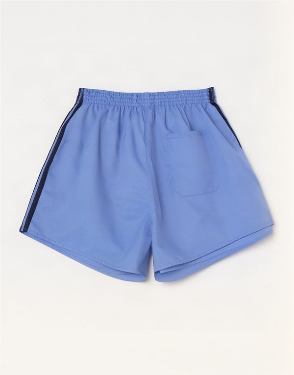 Adidas Womens Sport Shorts UK 18 XL Blue Polyamide
