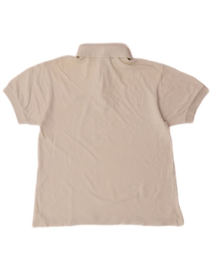 Polo Lacoste Niño 13-14 Años Blanco Algodón