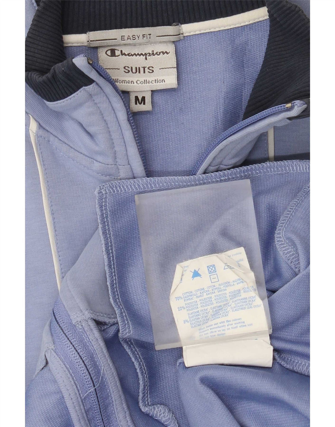 Champion Chaqueta De Chándal Con Gráfico Para Hombre Algodón Azul Medio