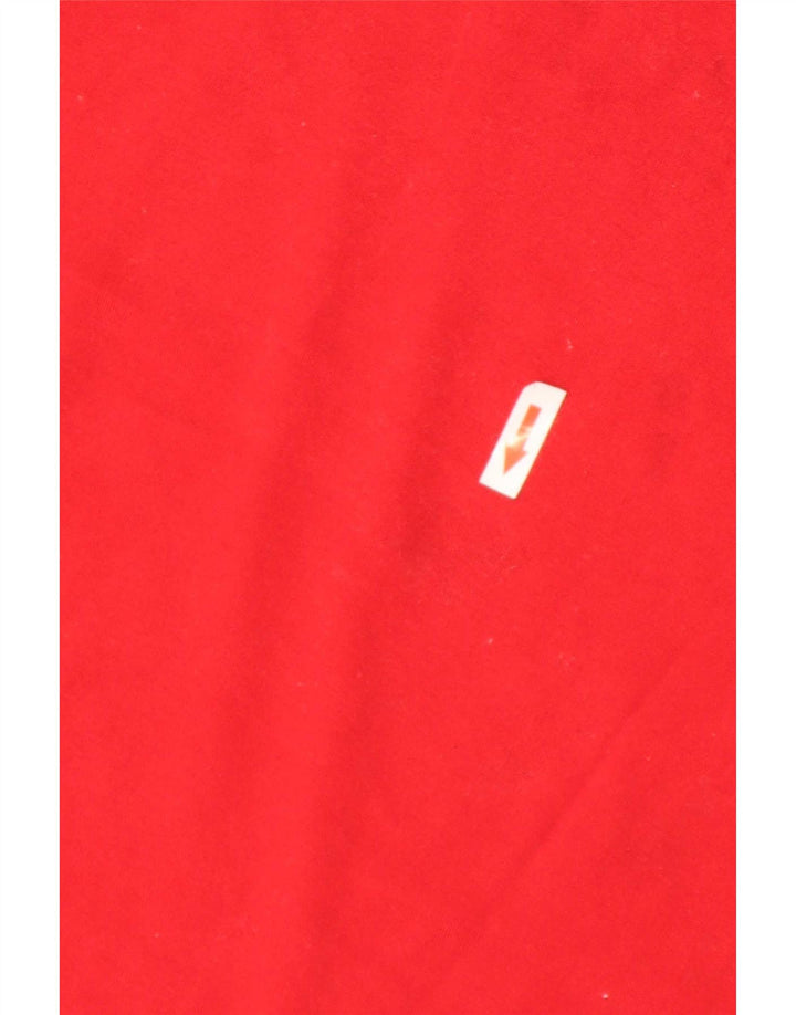 Adidas - Camiseta gráfica para hombre, color rojo medio, algodón