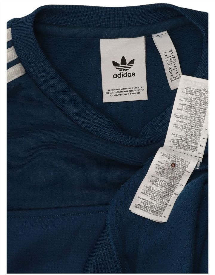 Sudadera ADIDAS Hombre Jumper Azul Medio Algodón