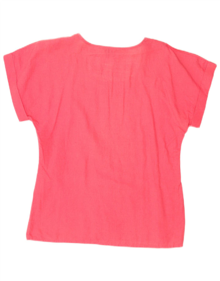 Max Mara Blusa para mujer Top UK 12 Medium Pink