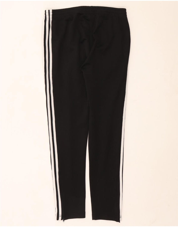 Adidas Pantalones de chándal para mujer UK 12 Medium Negro Poliéster