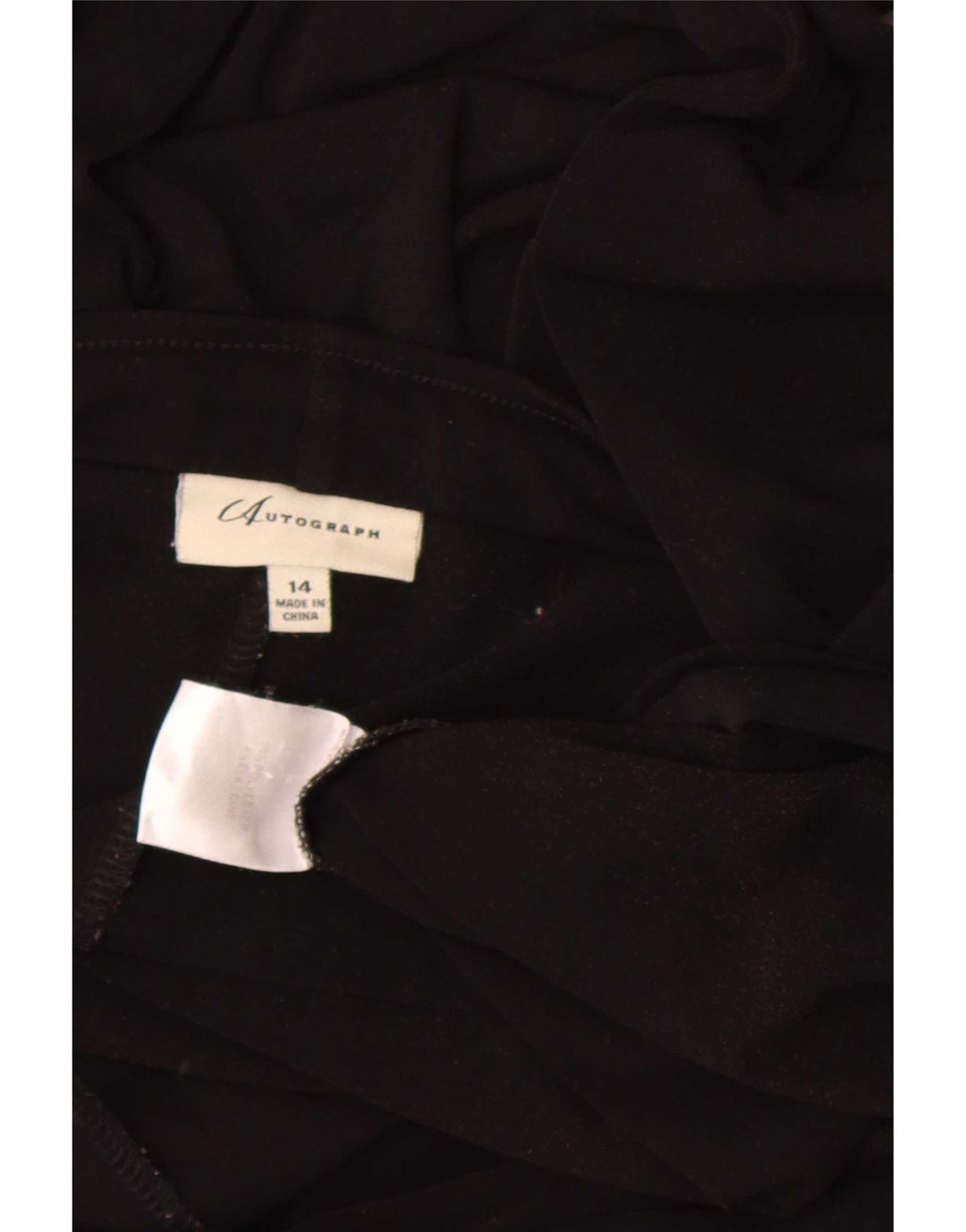 Marks & Spencer Leggings autógrafos para mujer UK 44 Grande Poliéster negro