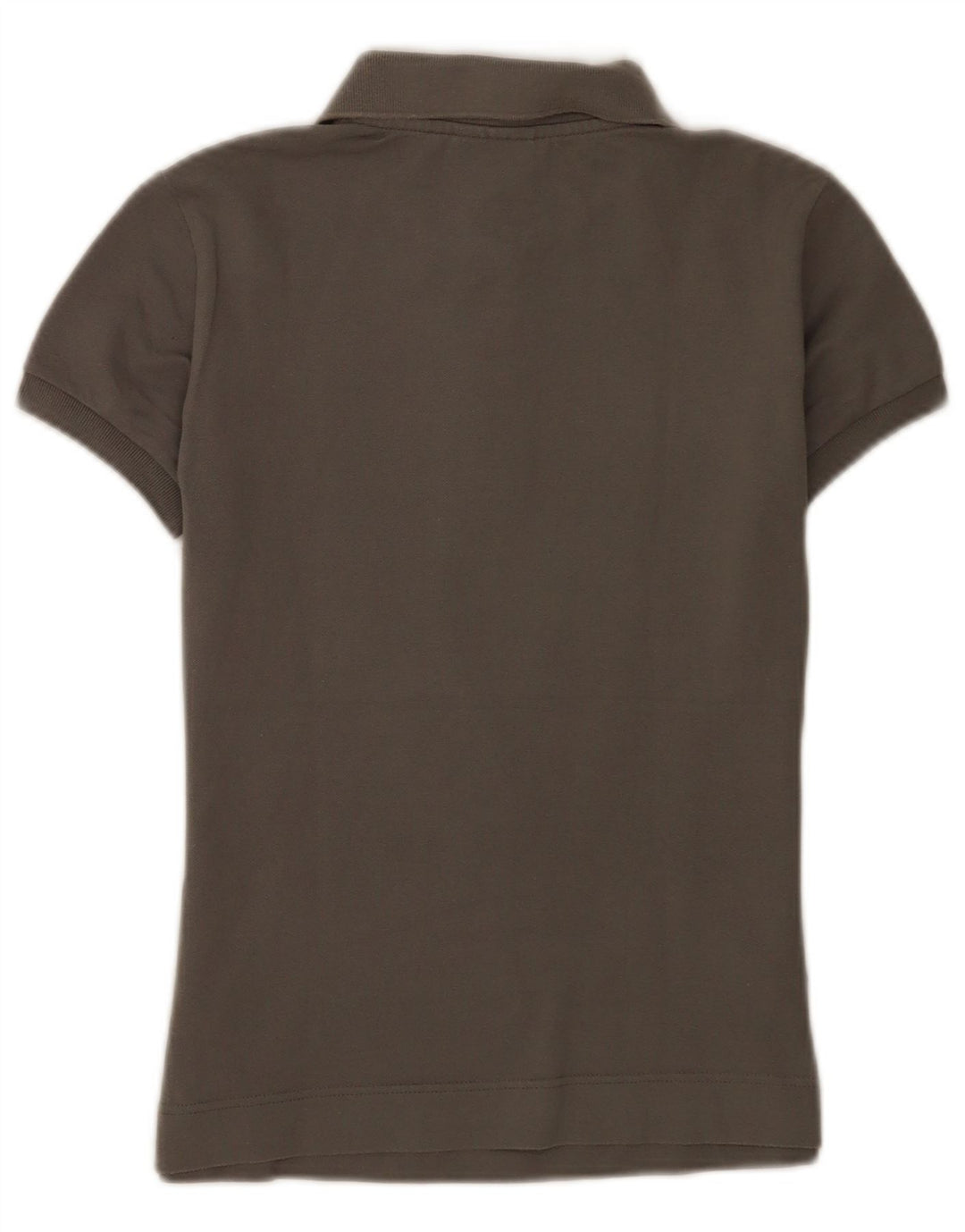 Polo Lacoste Mujer Talla 36 Pequeño Algodón Gris