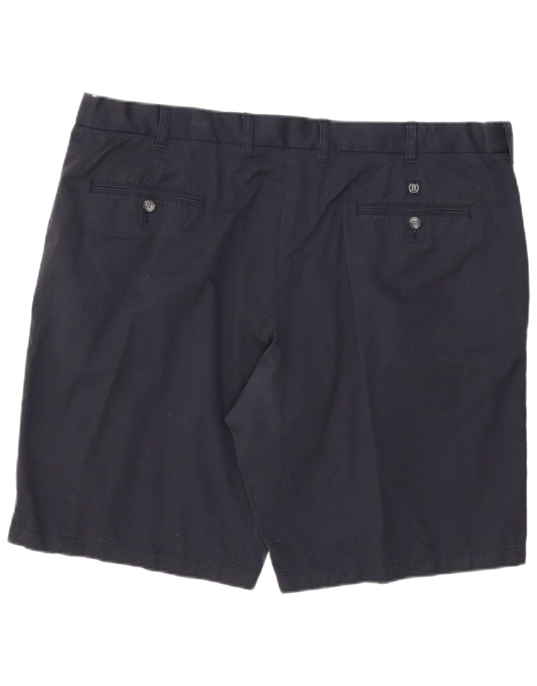 Marks & Spencer Pantalones cortos chinos para hombre W44 2XL Algodón azul marino
