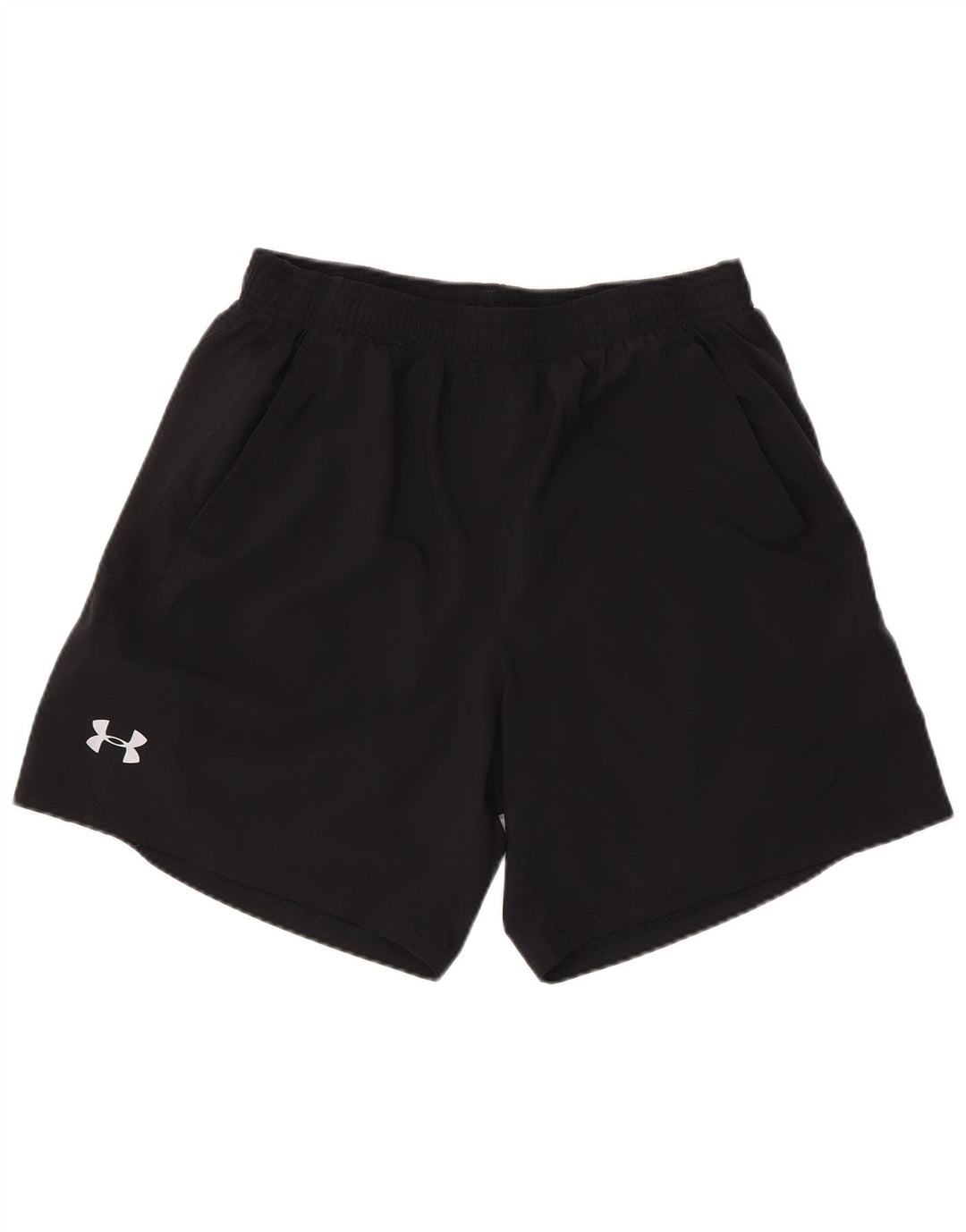 Under Armour Pantalones cortos deportivos para hombre poliéster negro grande
