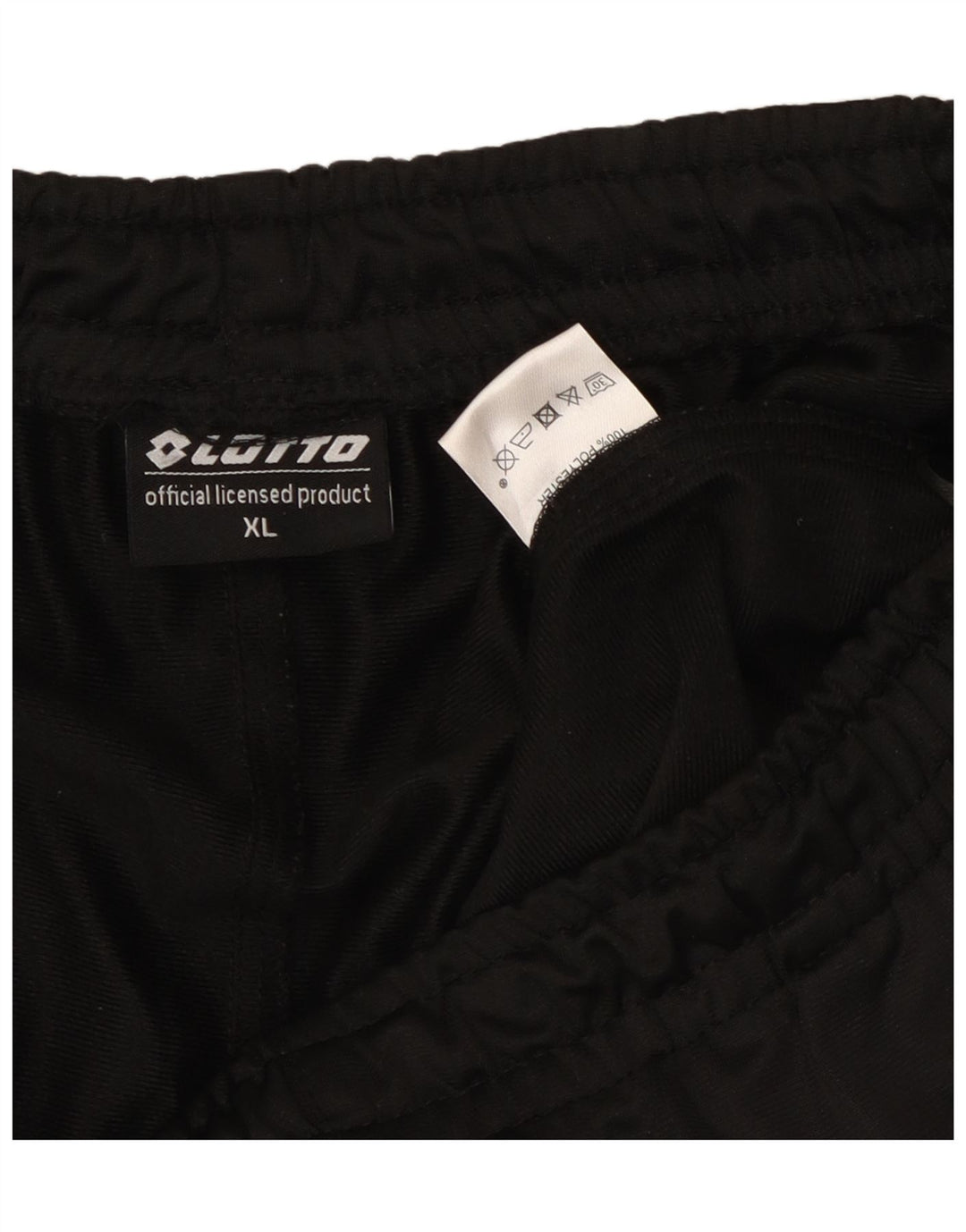 Lotto Pantalón Chándal Hombre Joggers XL Negro Poliéster