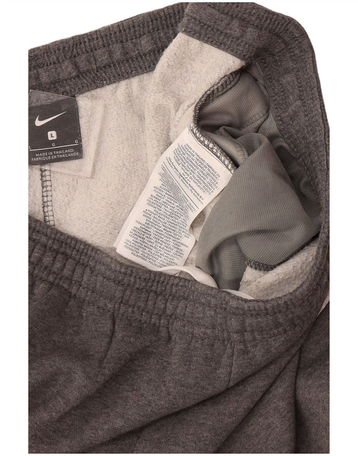 Nike - Pantalones de chándal para hombre, color gris, algodón