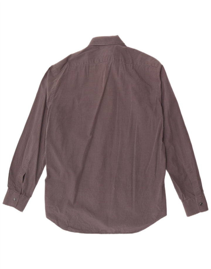 Camisa CALVIN KLEIN Hombre Talla 42 Grande Gris Algodón