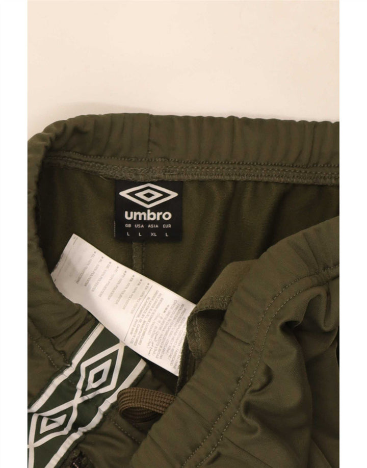 Umbro Mens Graphic Sport Shorts Grande Caqui Poliéster