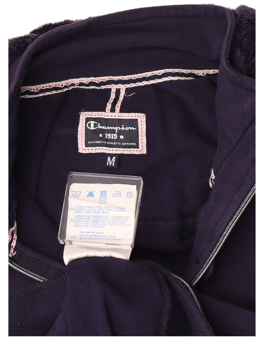 Champion Chaqueta de chándal con capucha para mujer UK 12 Medium Purple Check