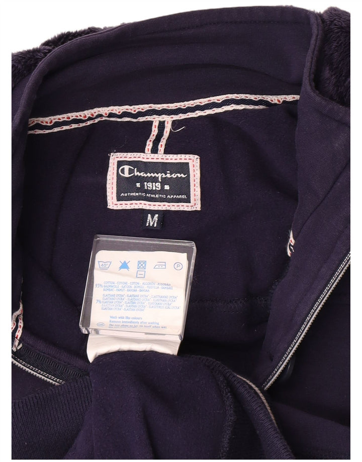 Champion Chaqueta de chándal con capucha para mujer UK 12 Medium Purple Check