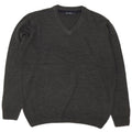 James Pringle Suéter con Cuello en V para Hombre XL Acrílico Gris Gris