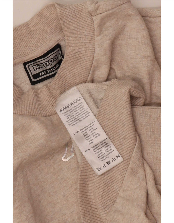 Kappa - Sudadera extragrande para mujer, talla 40, algodón beige medio
