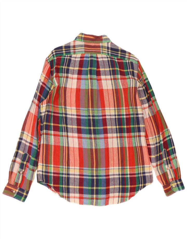 Camisa Ralph Lauren Hombre Mediana Cuadros Multicolores