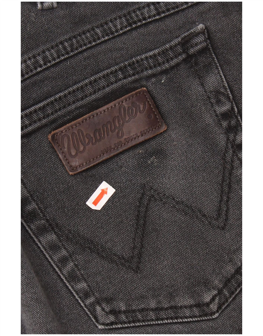 WRANGLER Vaqueros rectos Texas para hombre W38 L30 Algodón negro