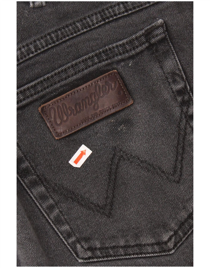 WRANGLER Vaqueros rectos Texas para hombre W38 L30 Algodón negro