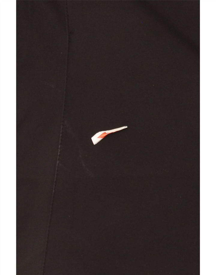 Champion Abrigo acolchado con capucha para mujer UK 44 Poliéster negro mediano