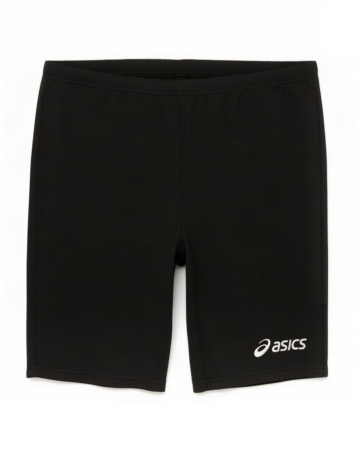 Asics - Pantalones cortos deportivos para mujer, talla 40, talla pequeña, color negro