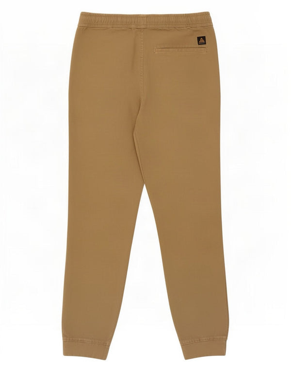 Zara Mens Joggers Chino Pantalones Pequeño W30 L27 Algodón Beige