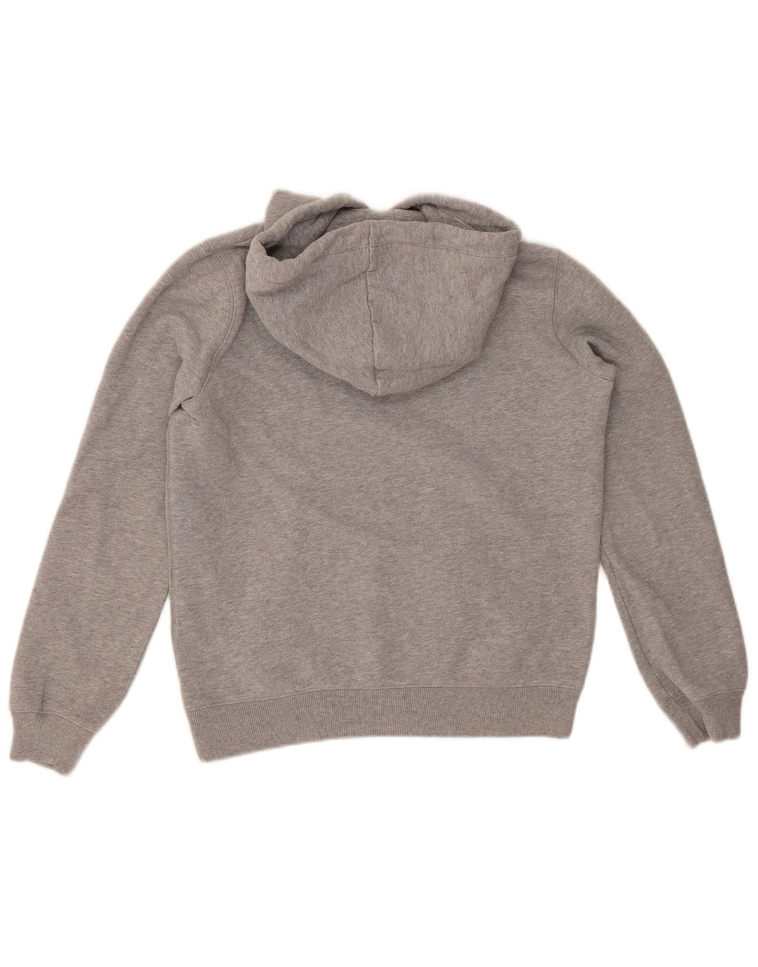 JACK WILLS Jersey con capucha gráfico para mujer UK 8 Small Gris Algodón