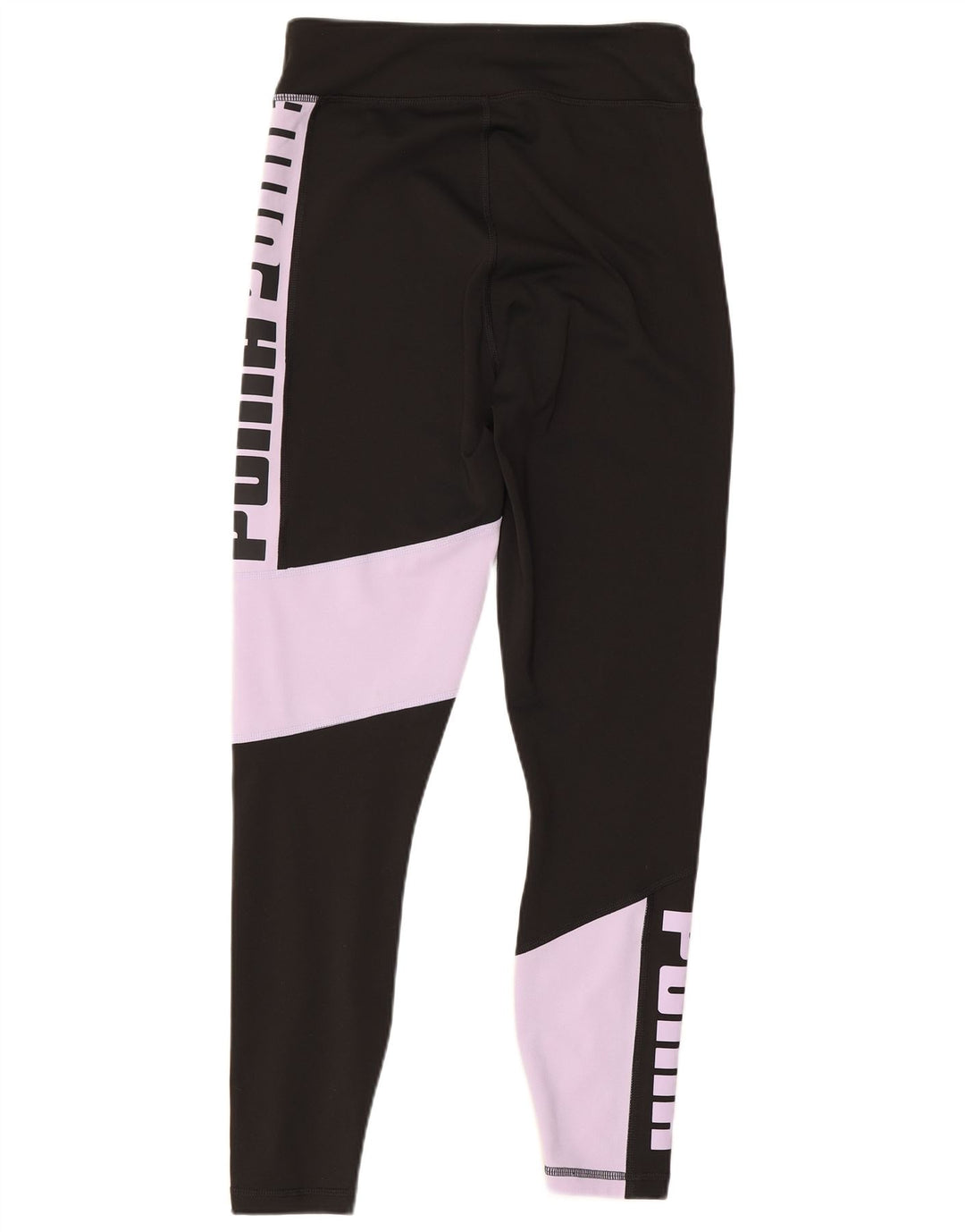 Puma Leggings gráficos para mujer UK 10 Small Black Colourblock