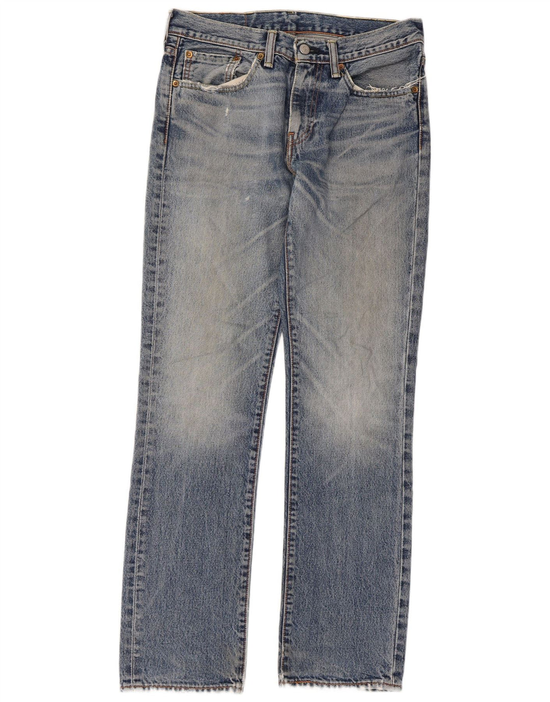 Levi's Hombre 511 Slim Jeans W31 L32 Algodón Azul
