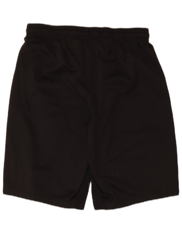 Macron Mens Udinese Calcio Sport Shorts Grande Poliéster Negro