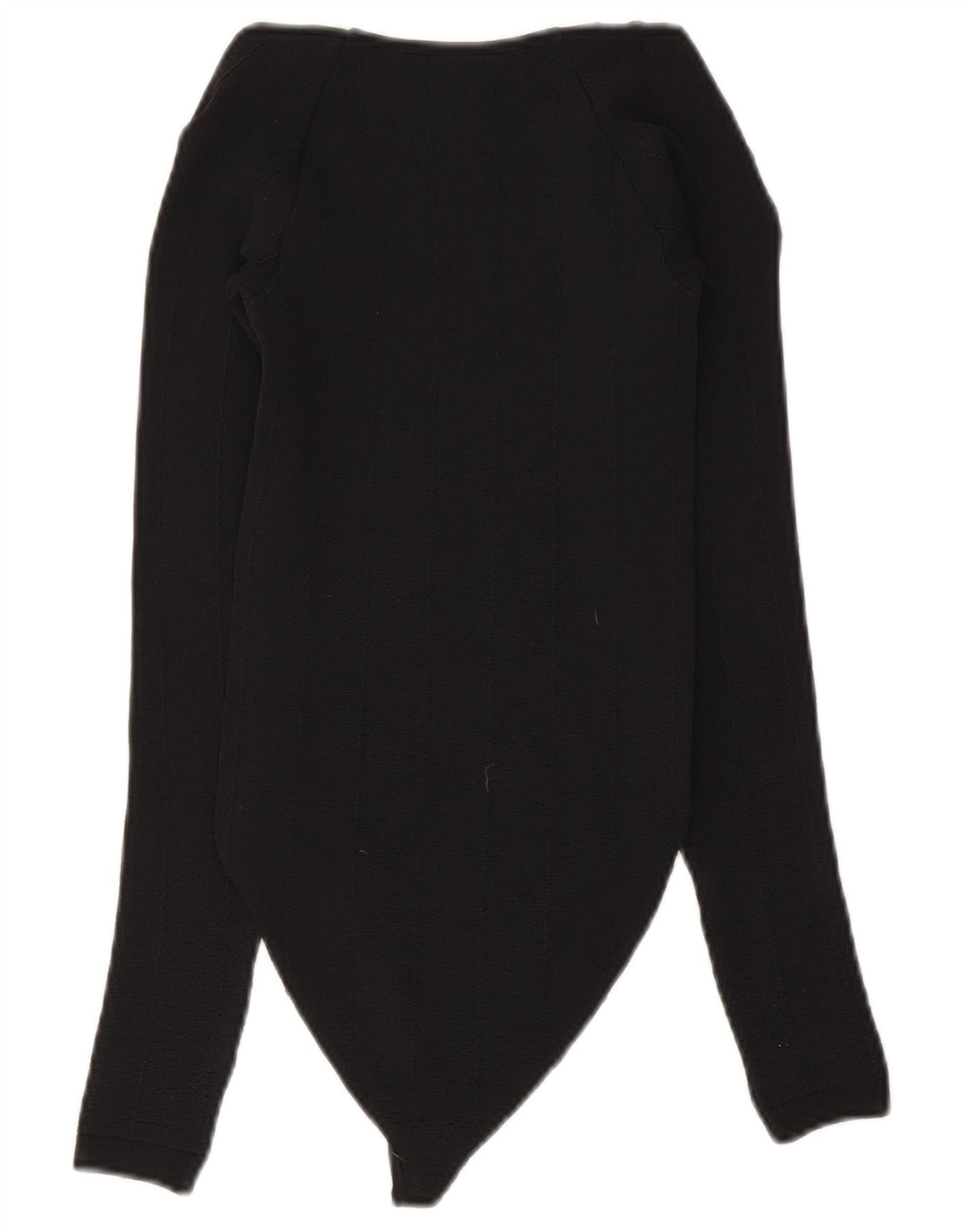 Zara Mujer Body Manga Larga UK 4 XS Negro Poliamida